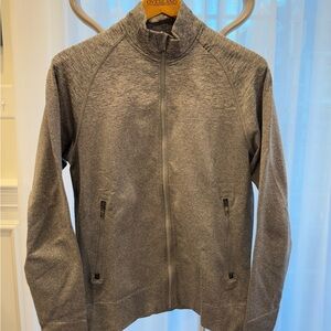 Gray Lululemon Full-Zip Jacket